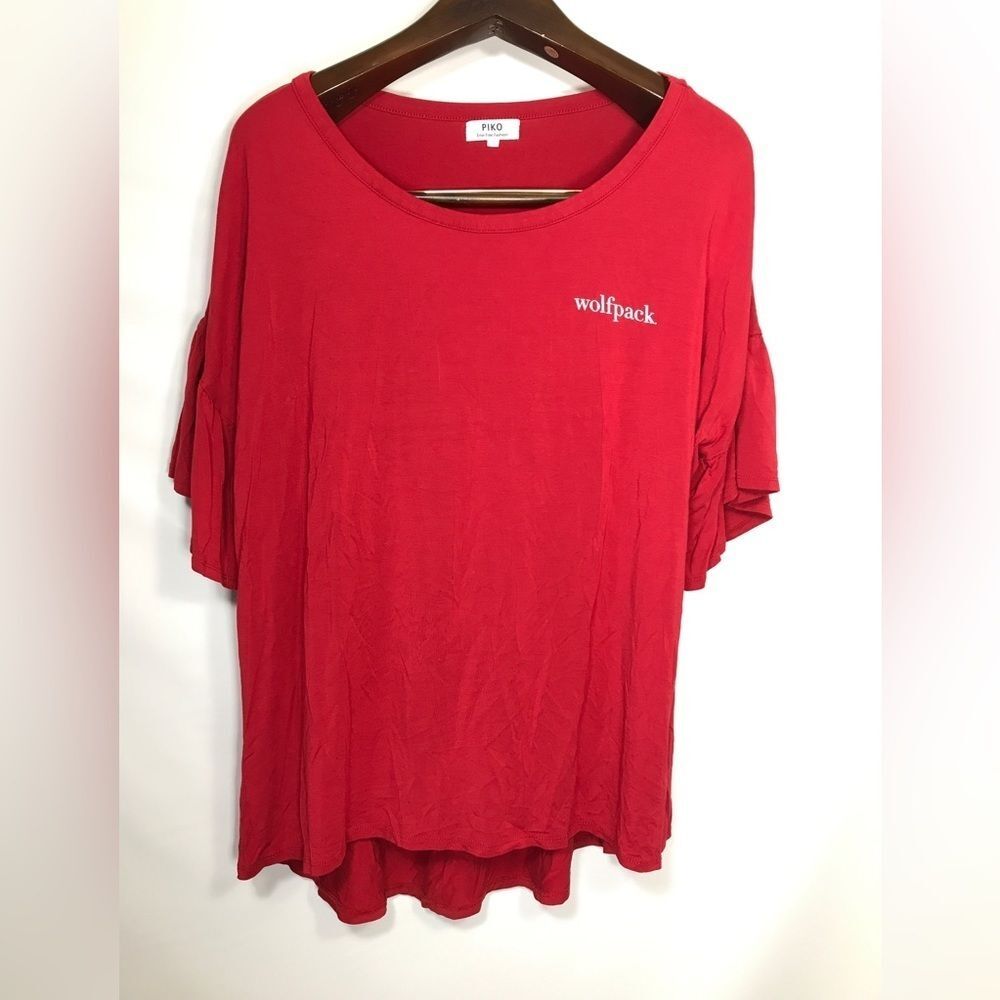 Piko Womens NC State short Sleeve Stretch T-Shirt 2XL